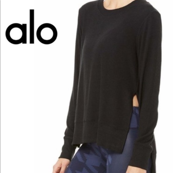 ALO Yoga Tops - Alo Yoga High-Low Long Sleeve
